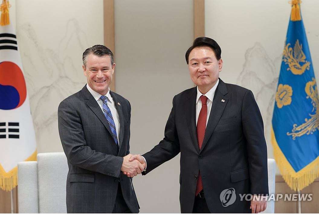 Senator Young in Korea